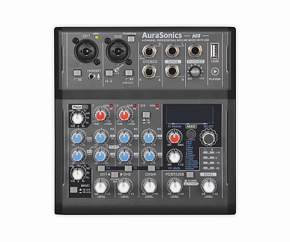AuraSonics K4 компактный микшерный пульт в Жукове