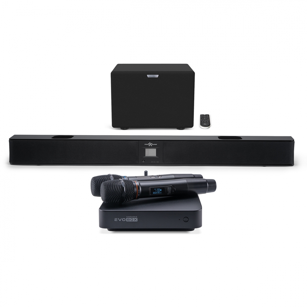 караоке-комплект EVOBOX Plus + EvoSound Bar (саундбар с караоке) в Жукове