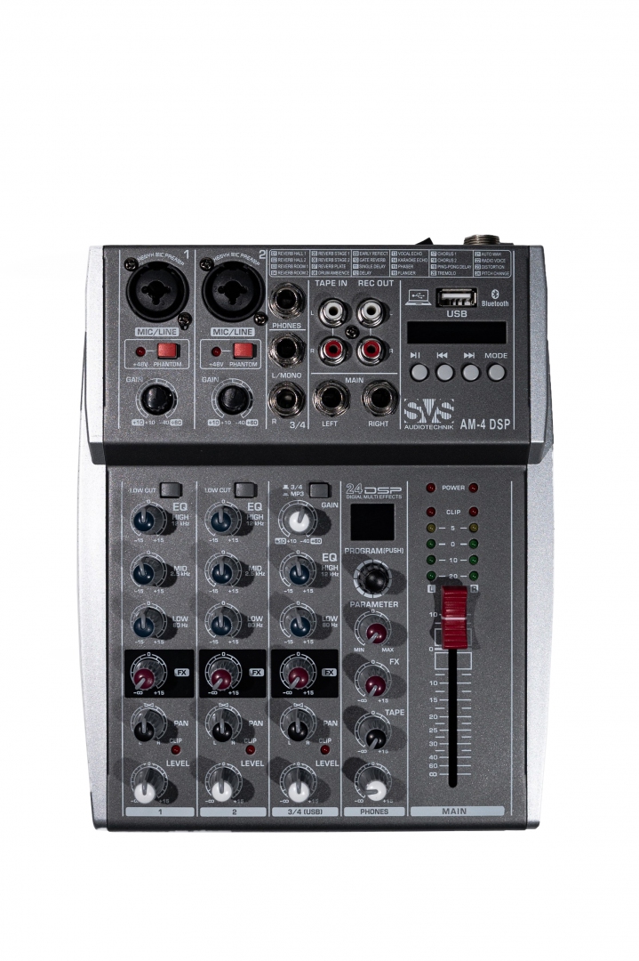 SVS Audiotechnik mixers AM-4 DSP Аналоговый микшерный пульт, 4-канала в Жукове